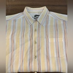 Tommy Bahama Long Sleeve 100% Linen Size L‎ Gently Worn